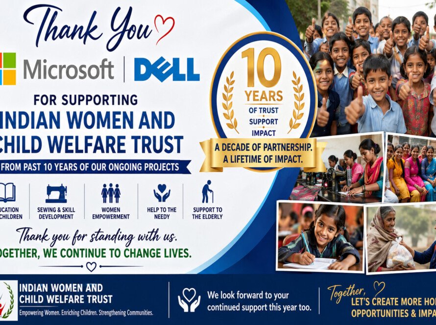 10 Years of Partnership Creating Lasting Change with Indian Women and Child Welfare Trust