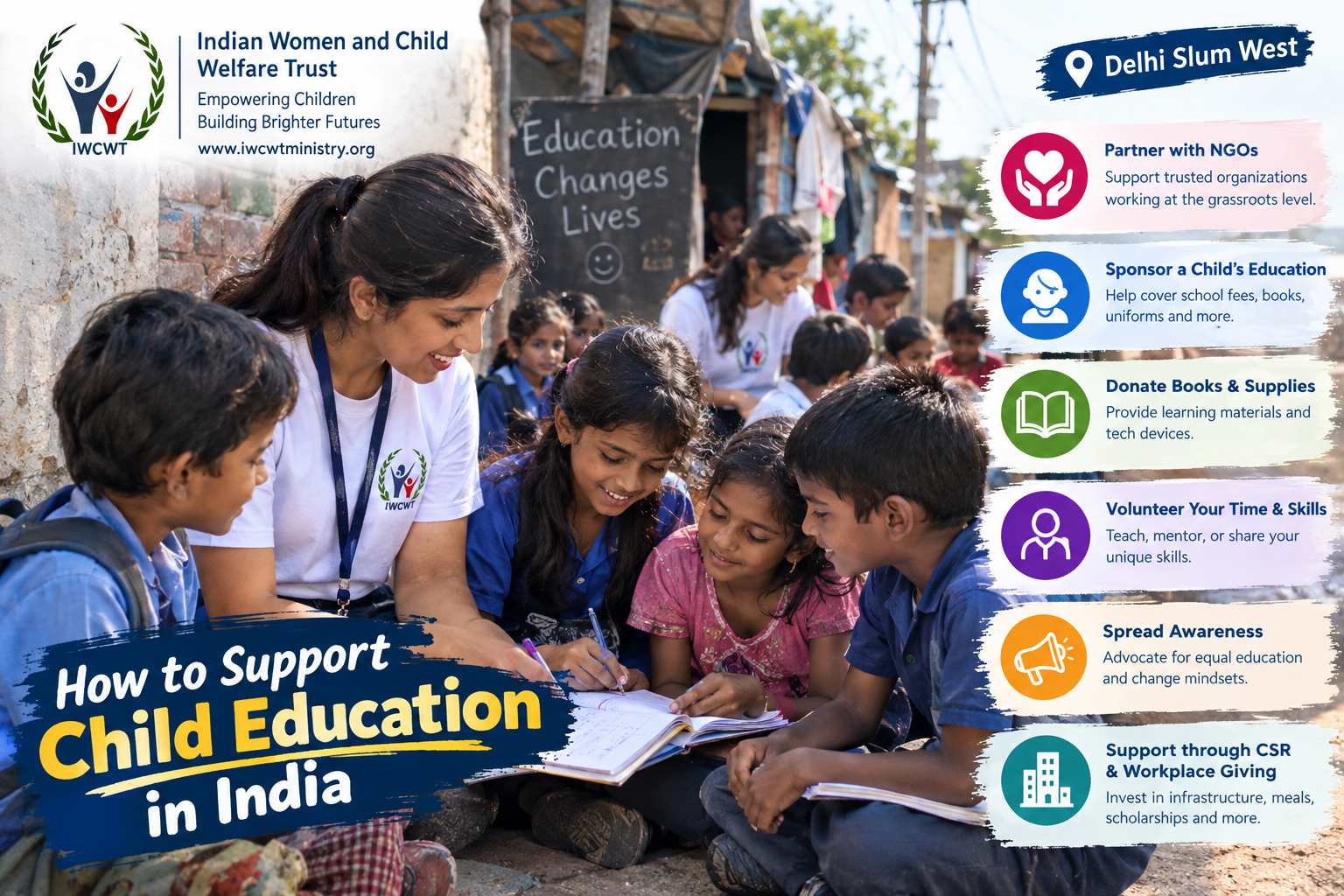 How to Support Child Education in India